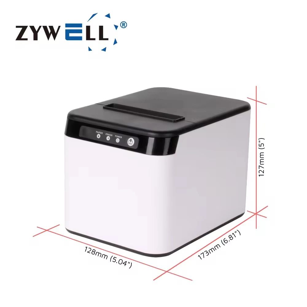 ZYWELL ZY-Q821 80mm Receipt Printer  (USB + LAN) (White)